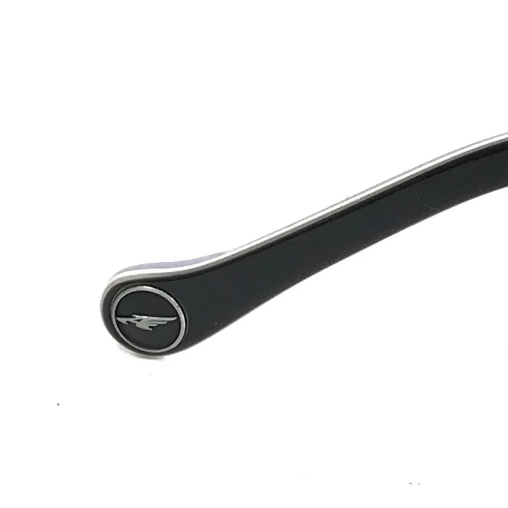 Arnette Small Eyeglasses Frames HIGH HAT 7086 1007 Black White Purple 49-17-135